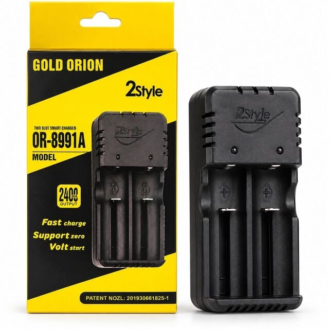 Gold Orion OR-8991A İkili Pil Şarj Aleti Hızlı Akıllı Cihaz