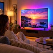 WL-00153 Bluetooth TV Arkası RGB Şerit Led USB 4 Metre