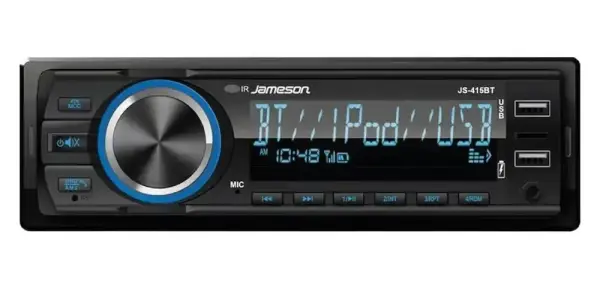 Jameson JS-415 BT Oto Teyp – Bluetooth, USB, SD Kart, Aux Destekli Araç Müzik Sistemi