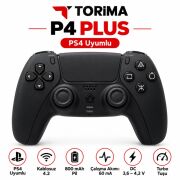 Torima P4 Plus PS4 Oyun Kolu Kablosuz Wireless Controller