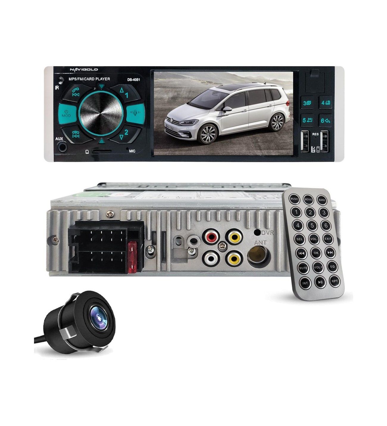 Navigold DS-4052 4X45 W 4 Ekranlı Bt/usb/sd/fm/aux/mp5 Oto Teyp