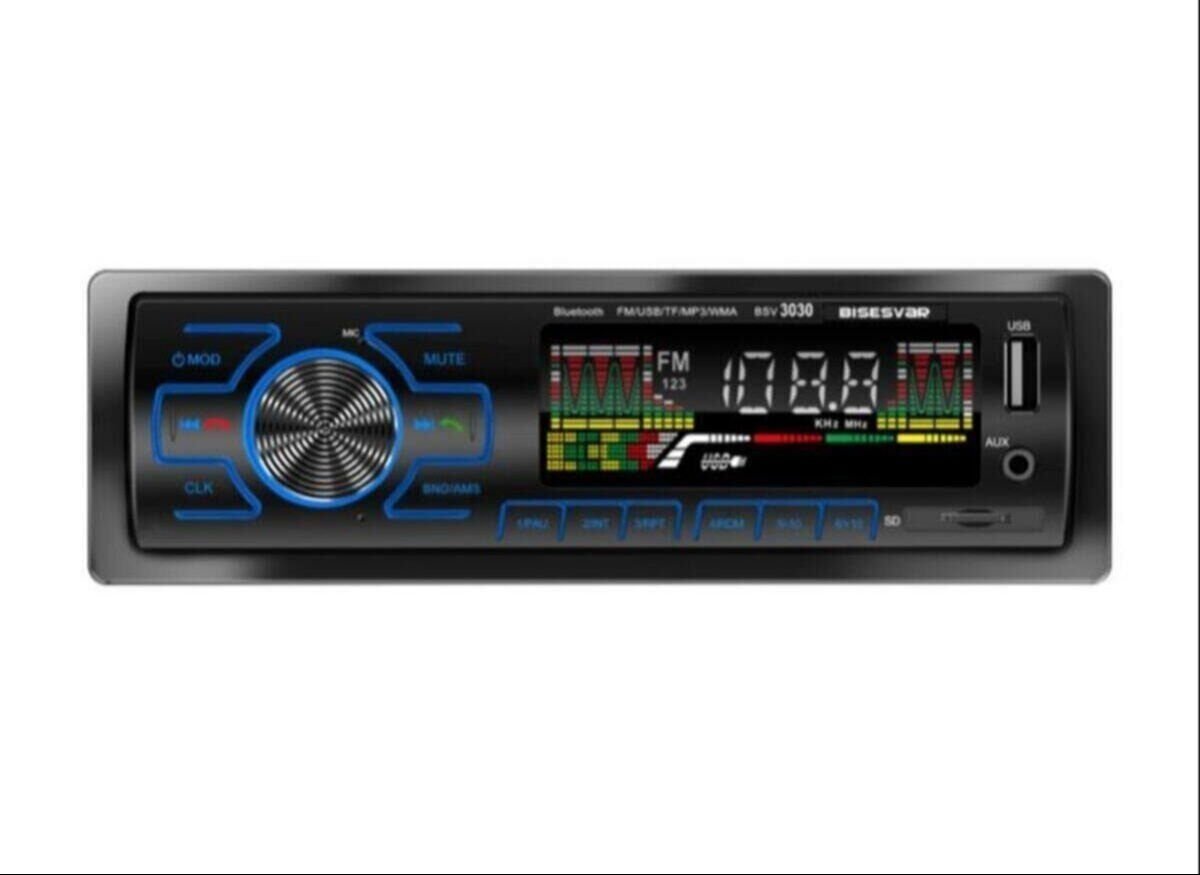 Bisesvar BSV 3040 Bluetooth Oto Teyp | Kablosuz Müzik ve Eller Serbest Konuşma