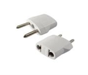 Beyaz Amerikan fiş çevirici beyaz