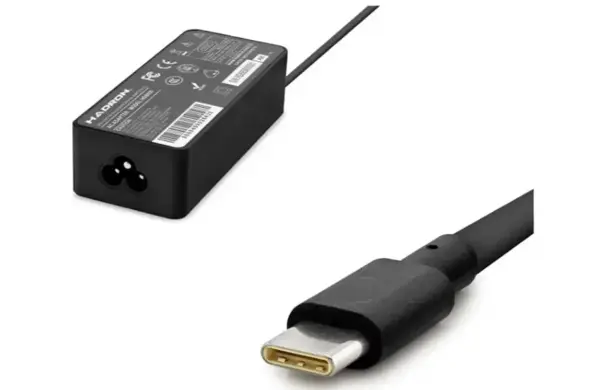 Hadron HD8858 Notebook Adaptör USB Type-C 5V 3A - 20V 2.25A Arası 65W