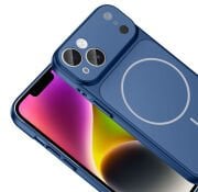 kılıfları iPhone 13 Uyumlu Kılıf 17 Görünümlü Kamera Korumalı M-Safe Şarj Özellikli Premium Pürüzsüz Şık