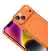 kılıfları iPhone 13 Uyumlu Kılıf 17 Görünümlü Kamera Korumalı M-Safe Şarj Özellikli Premium Pürüzsüz Şık