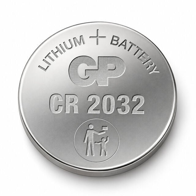 GP CR2032 3V Lityum Düğme Pil CMOS ve Kumanda Pili