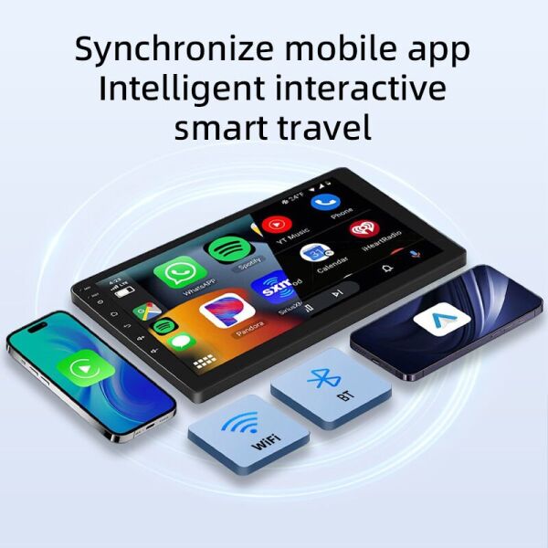 Anahtarlık tarzı 2IN1 kablosuz adaptör ile alüminyum alaşım 2.5D ayna tasarımı için dönüştürücü ile IOS 10/+ iPhone 6/+ Android 11/+