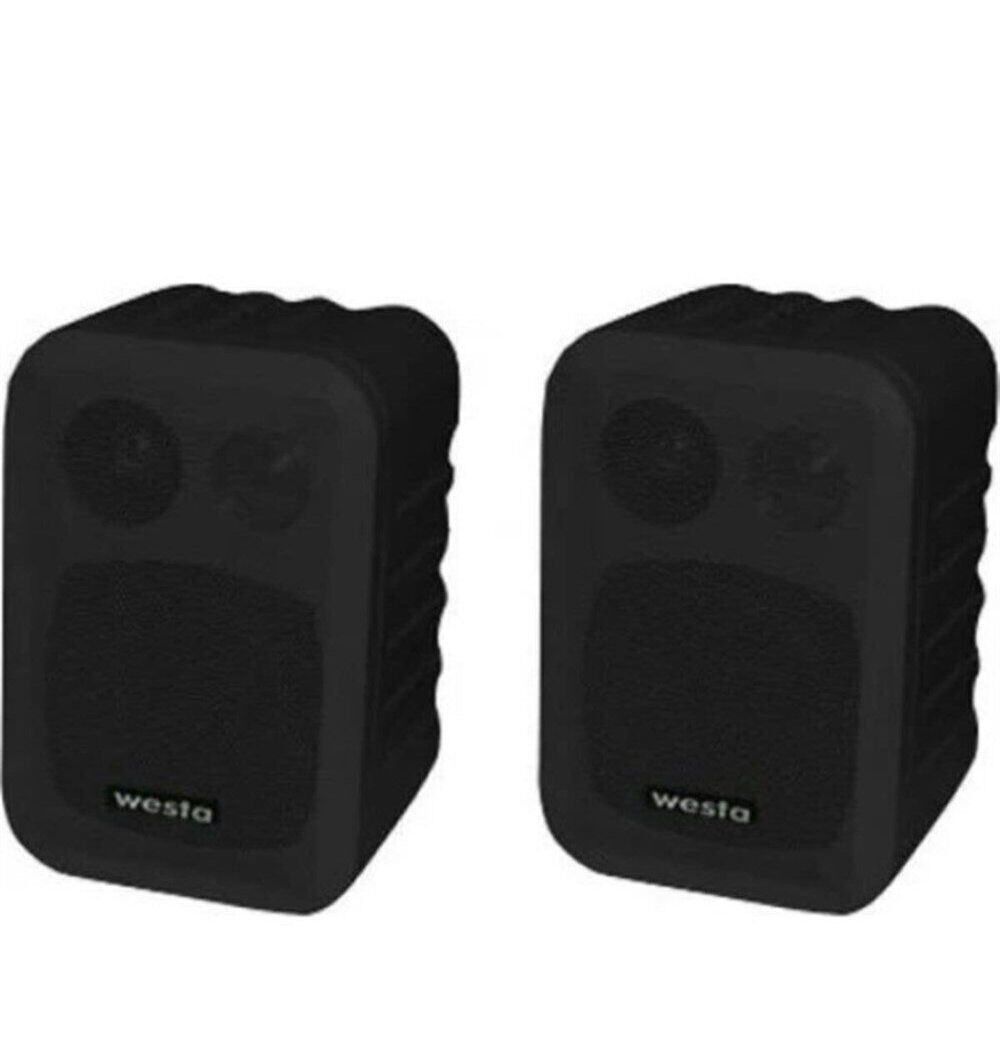 Westa WM-305TW (Beyaz) 4'' 100W Trafolu Kabin Hoparlör (Çift)