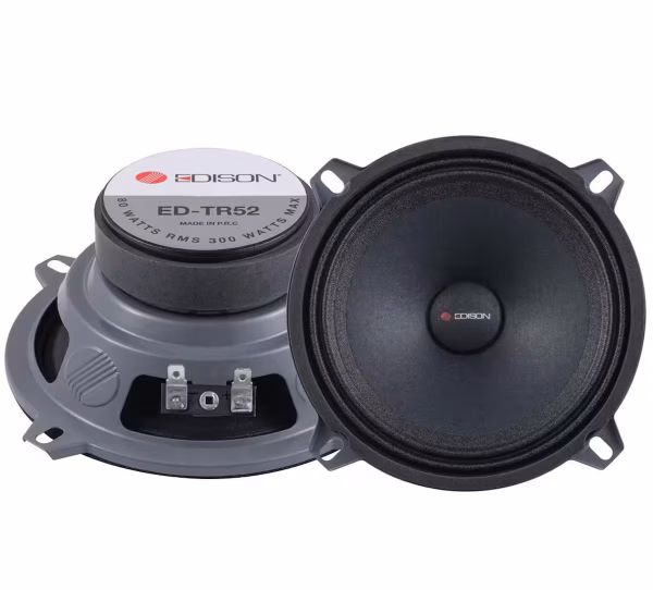 Edison ED-TR52 13 Cm Oto Midrange – Güçlü Ses, Net GÜÇLÜ Frekans Performansı