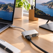 Net-X NT-430 HDMI VGA 4K Type-C Dönüştürücü Adaptör