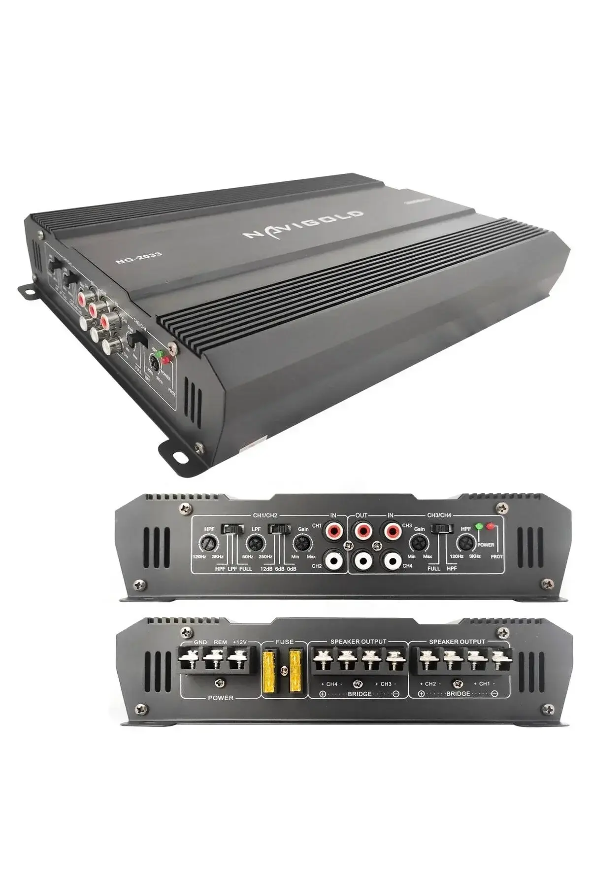 Navigold NG-4200 4 Kanal Anfi 70W RMS 2900W Mosfet