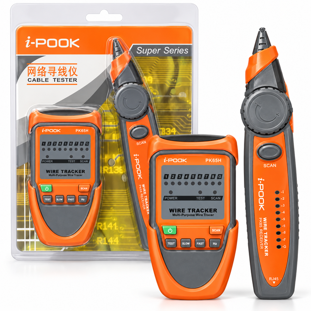 i-POOK PK65H Netojen NT-199 Ağ Kablo Test Cihazı