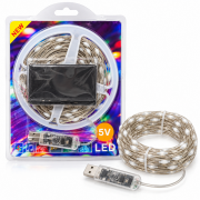 10 Metre USB RGBIC Bluetooth Kumandalı Akıllı Peri Led