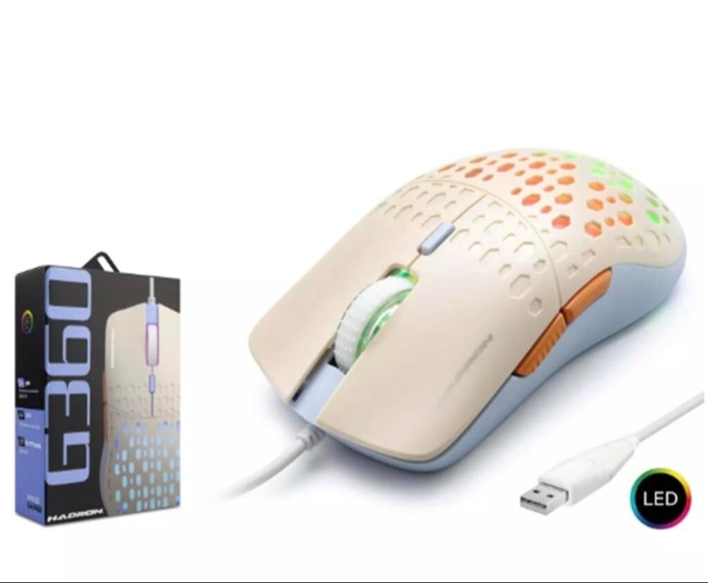 Hadron G360 Kablolu Oyuncu Mouse 3600 Dpi