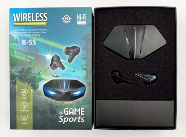 K55 Su Geçirmez Tws Kablosuz Bluetooth Kulaklık5.0