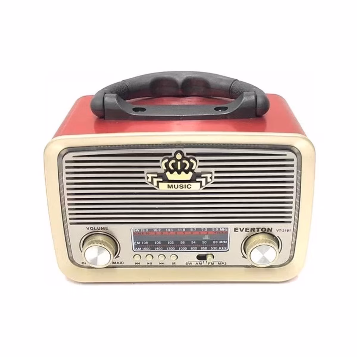 Everton rt-301 Bluetooth FM Radyo Nostalji Müzik Kutusu
