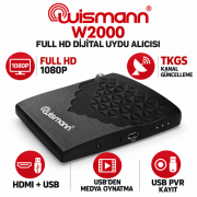 Wismann W2000 TKGS Destekli Full HD Uydu Alıcısı