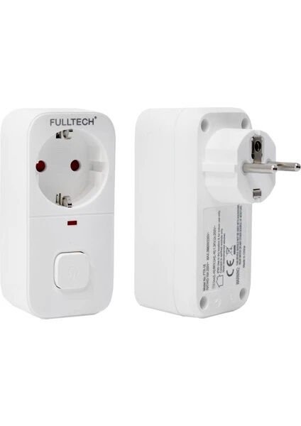 Fulltec FTR-18 Akım Korumalı Akıllı Priz