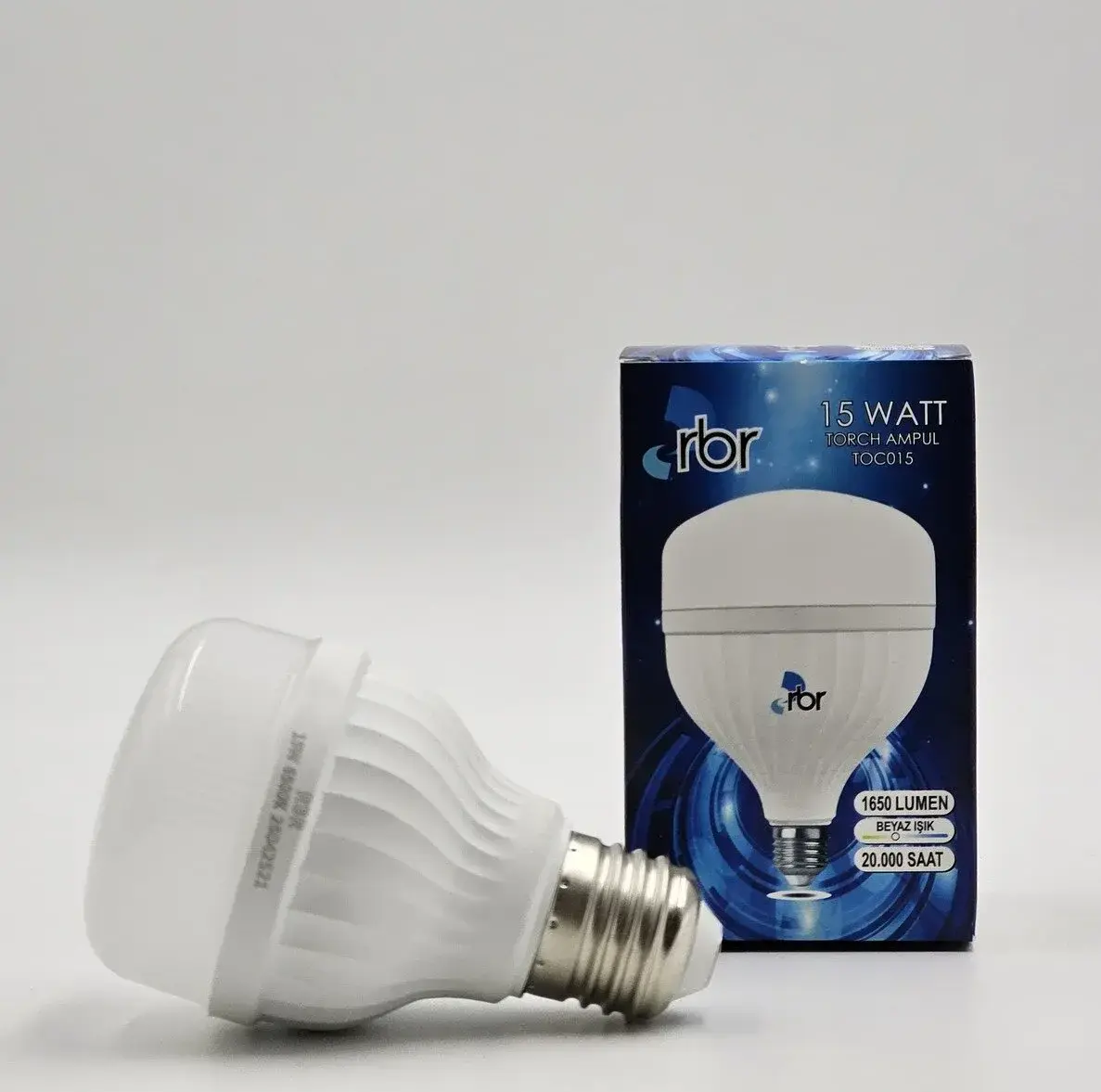 Rbr 15 W Jumbo Led Ampül Beyaz Işık Enerji Tasarruflu