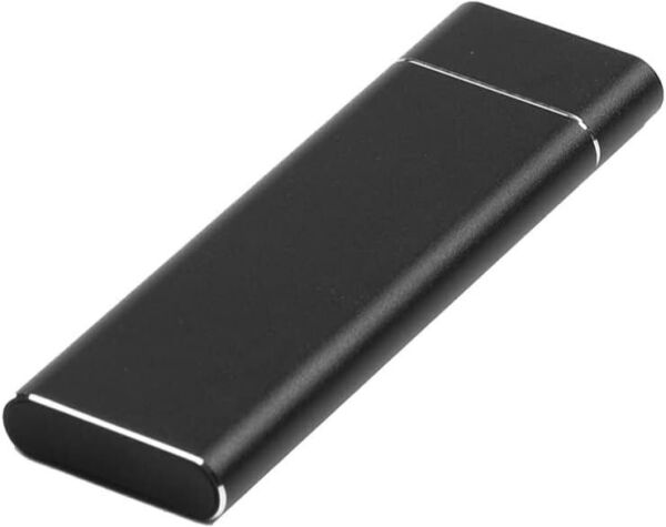 Genel 1TB Type-C Mobil Katı Hal Sürücüsü Taşınabilir SSD USB3.1 Arayüzü Darbeye Dayanıklı Alüminyum Alaşımlı Katı Hal Sürücüsü Siyah