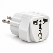 10A 250V Topraklı Schuko Üniversal Priz Dönüştürücü