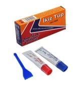 İran Yapıştırıcısı 18 gr İkiz Tüp 1 Adet Metal Yapıştırıcı Çift Karışımlı Demir Çelik