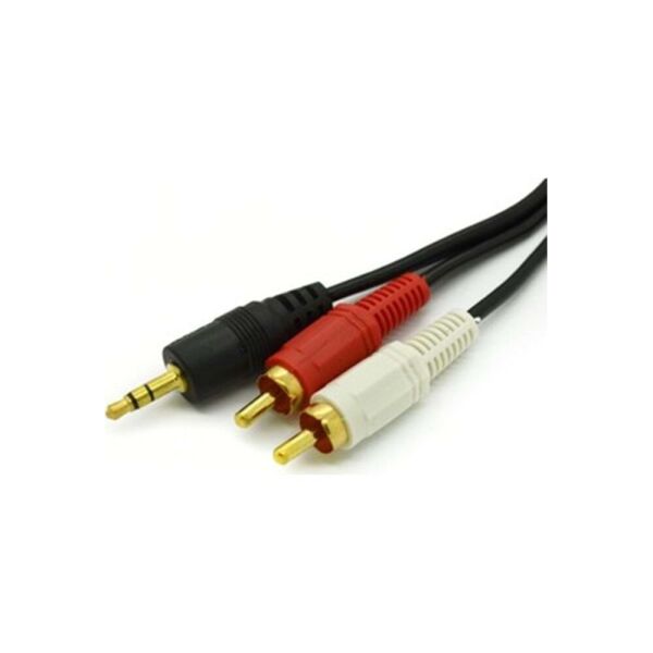 3.5mm Stereo Erkek (M) 3RCA (M) Tos AV Kablo 1.5m  