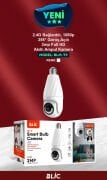 Blic BLM-79 2MP Akıllı WiFi Ampul Kamera Gece Renkli Görüşlü