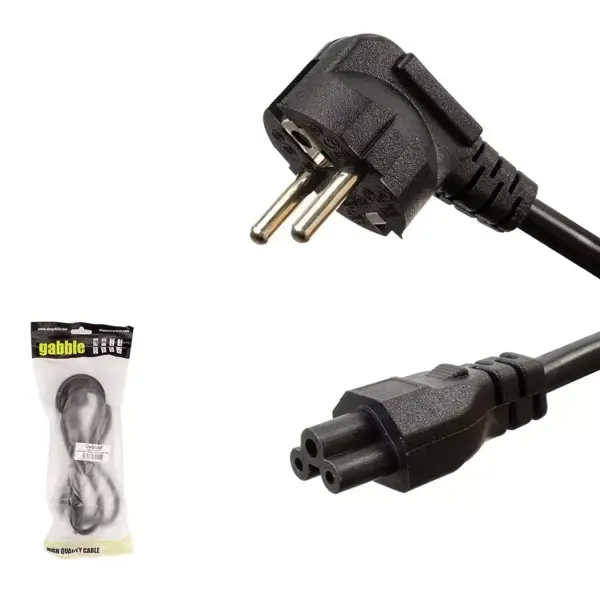 GABBLE GAB-NYK015 1.5 Mt 0.75 MM Seramik Uç Poşetli Yonca Kablo