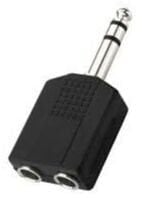 Segah Müzik Jack Dönüştürücü - 6.3mm 1x2 Jak Çoğaltıcı