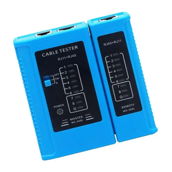 Netojen NT-317  Tester Cihazı RJ45-RJ12-RJ11 Test Cihazı