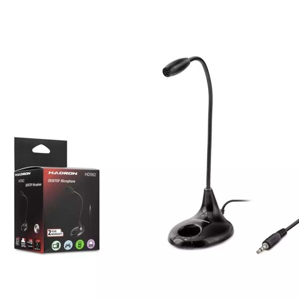 Hadron HD562 3.5mm Masaüstü Mikrofon – Net ve Kesintisiz Ses İletişimi