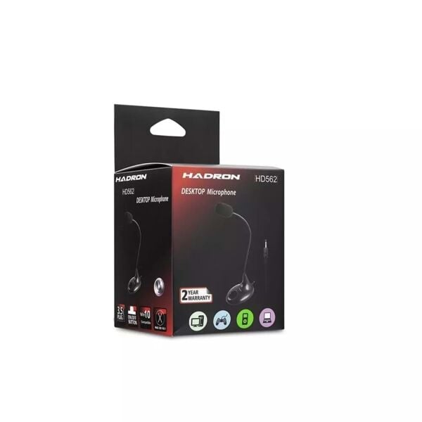 Hadron HDX2751 Tak-Çalıştır USB Masaüstü Bilgisayar Mikrofonu