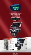 Blic BLM-83 9MP Solar 4G Kamera 3 Kameralı Geniş Açı