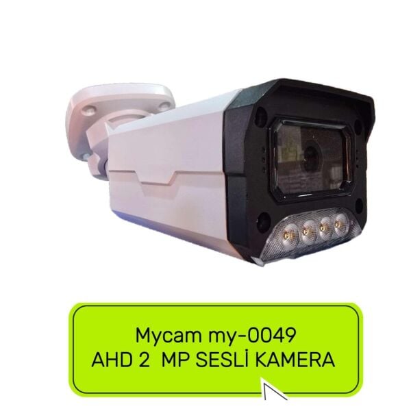 Mycam MY-0049 2MP Full Color Sesli AHD Bullet Kamera