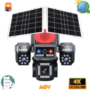 Avenir AV-S445 8MP 4K Solar Güneş Enerjili WiFi Kamera
