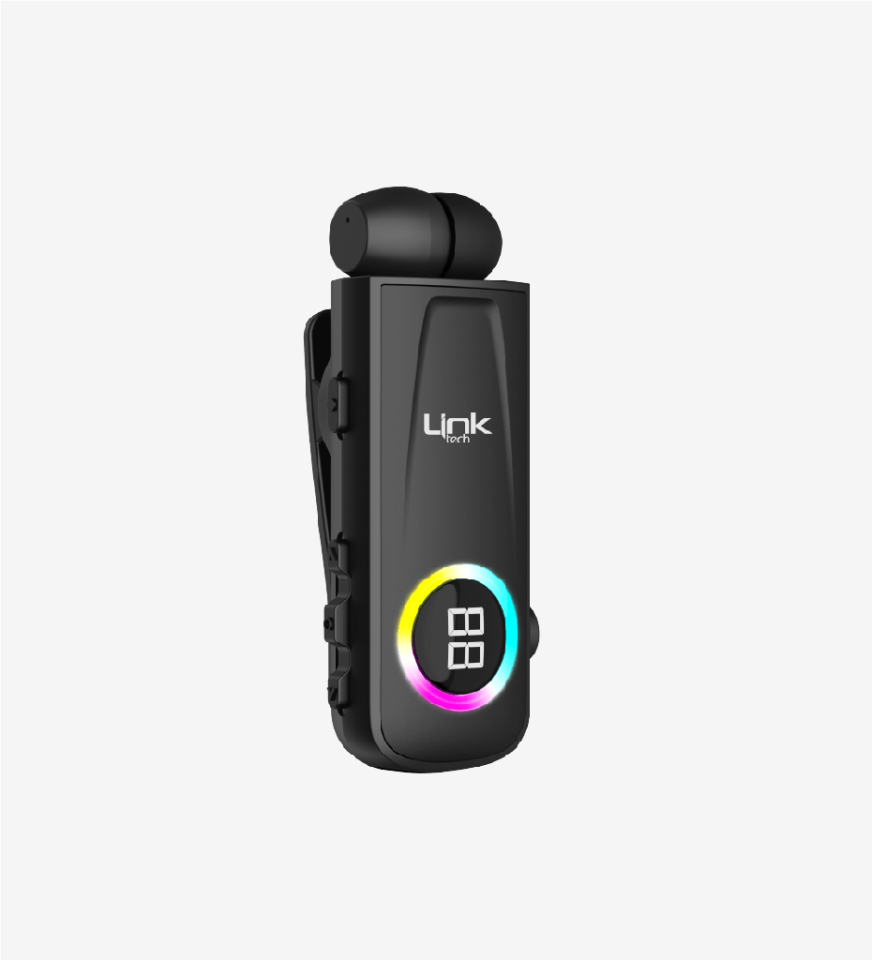 Linktech V82 Led Ekranlı Makaralı Bluetooth Kulaklık