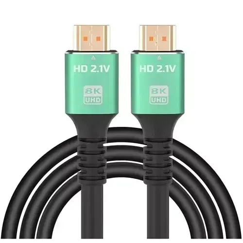 1.5m HDMI 2.1 kablo. Dinamik HDR