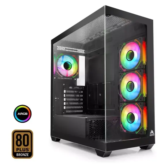 Mofan Mf2903b 850W 80Plus Bronze Siyah Gaming Oyuncu Kasası