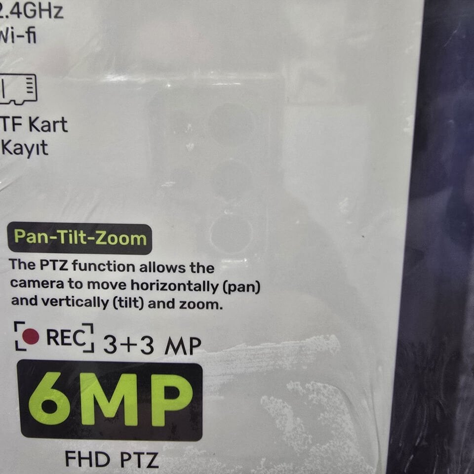 BLIC BLM-100 4K Çift Lens 6MP Yoosee Akıllı Wifi Kamera