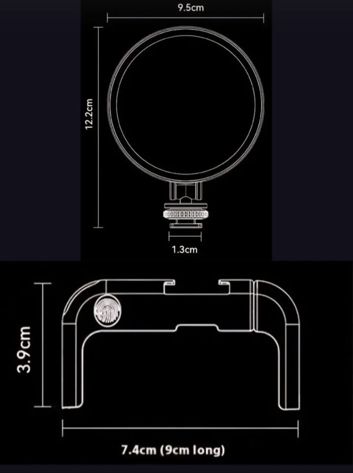 şarjlı selfi ışığı