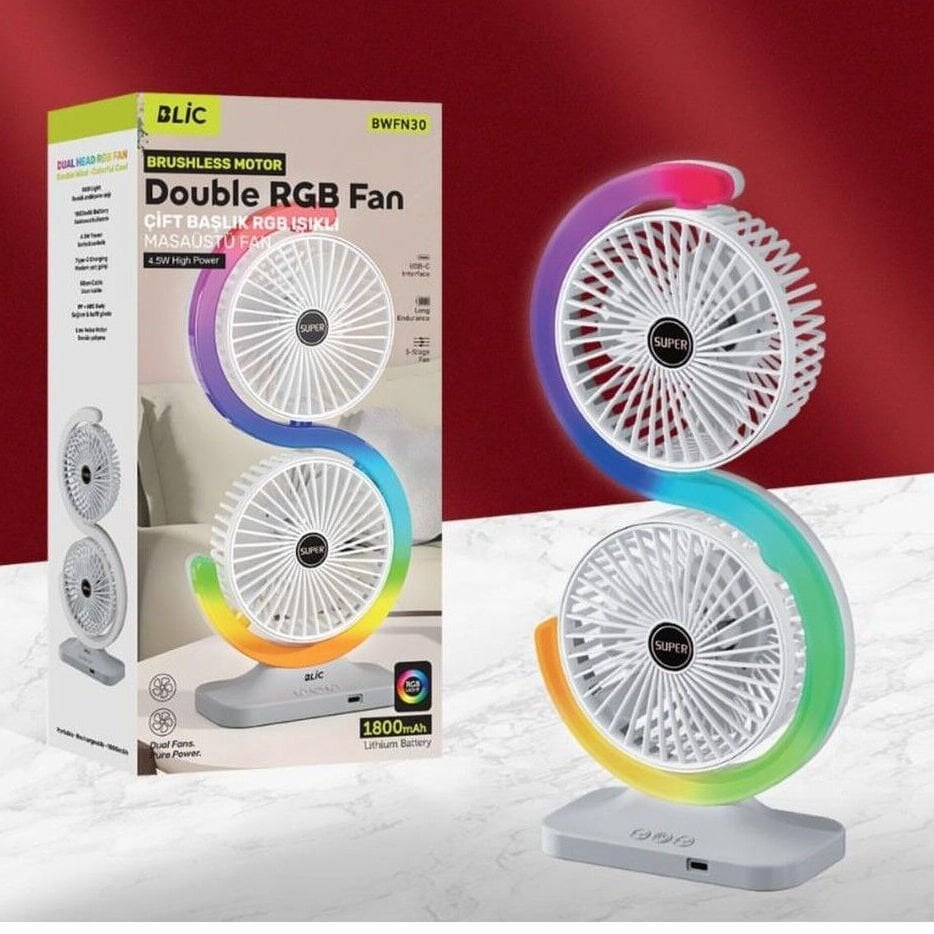 masaüstü vantilatör RGB