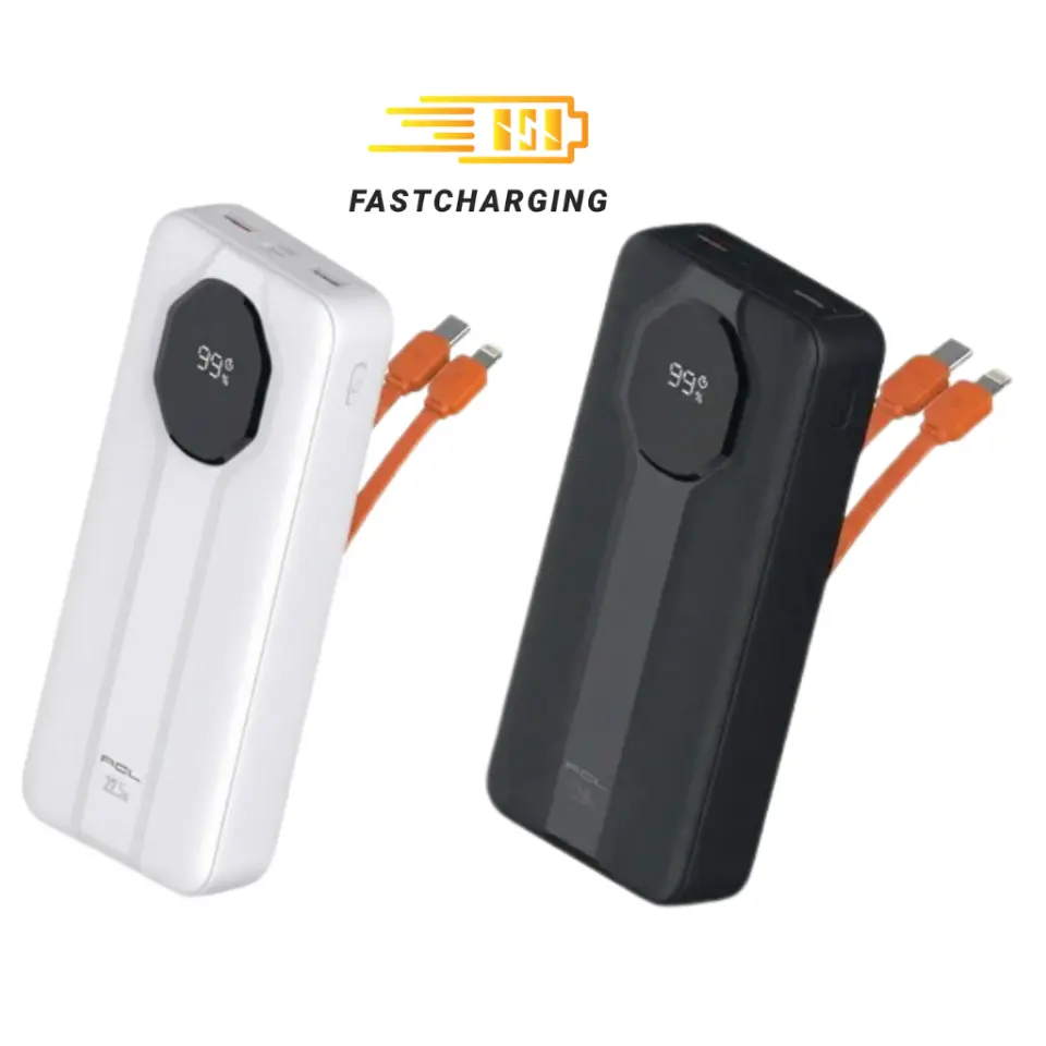 Acl Powerbank PW-107 - 22.5W 20.000mAh Dahili Kablolu