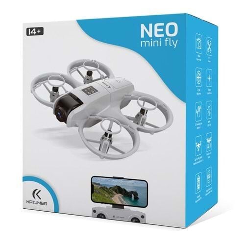 Katjmer DRNMF-001 2 Bataryalı HD Kameralı neo mini drone