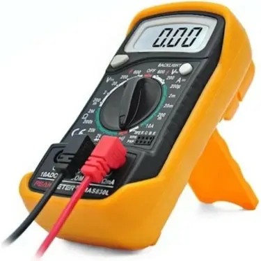 Tenon Ölçü Aleti MAS-830L Işıklı Kılıflı Dijital Multimetre