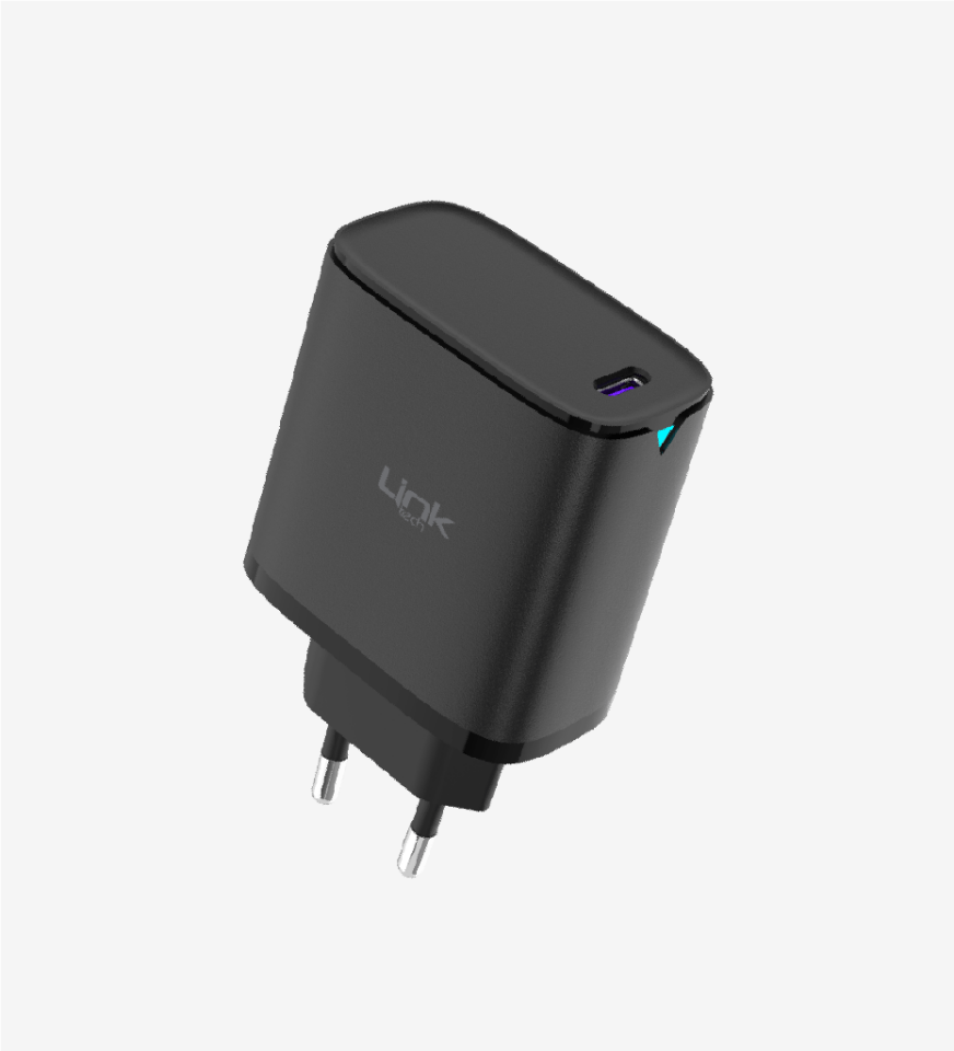 Linktech Şarj C315 45W GaN3 PD 3.0 USB-C Hızlı Şarj Adaptörü