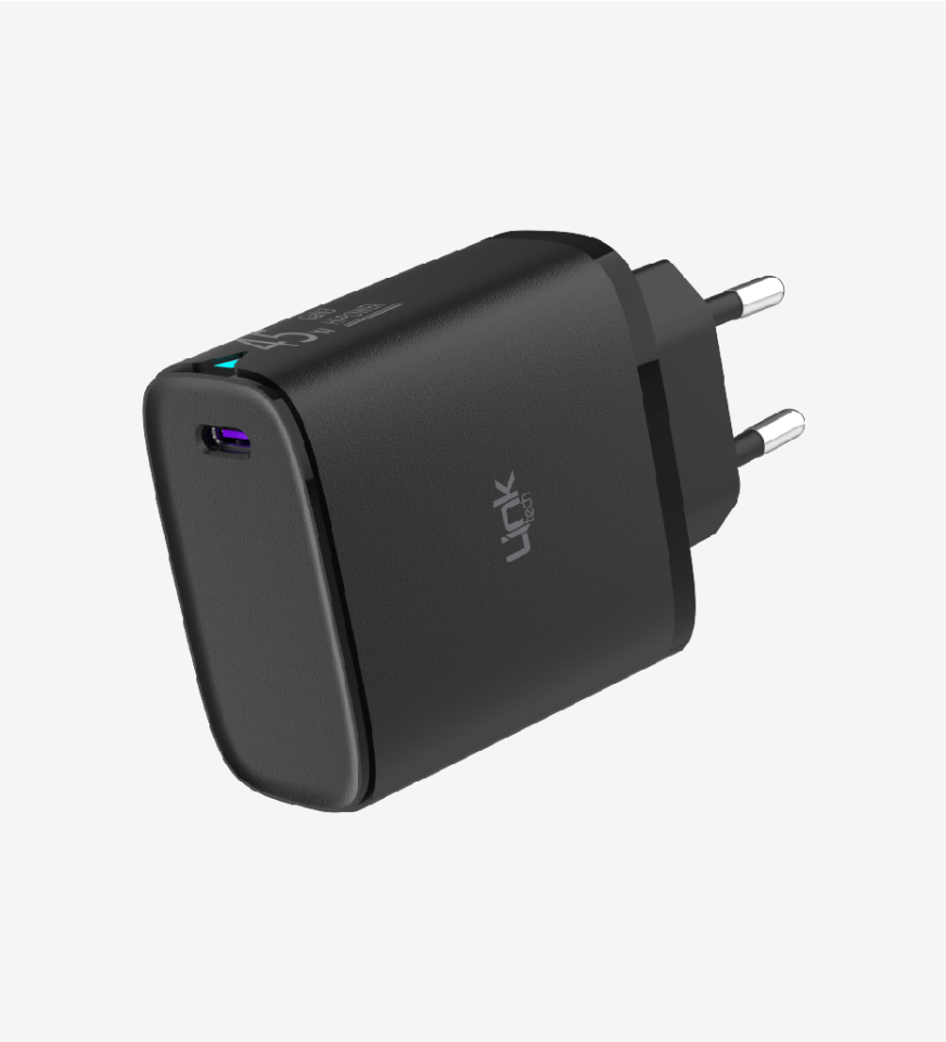 Linktech Şarj C315 45W GaN3 PD 3.0 USB-C Hızlı Şarj Adaptörü