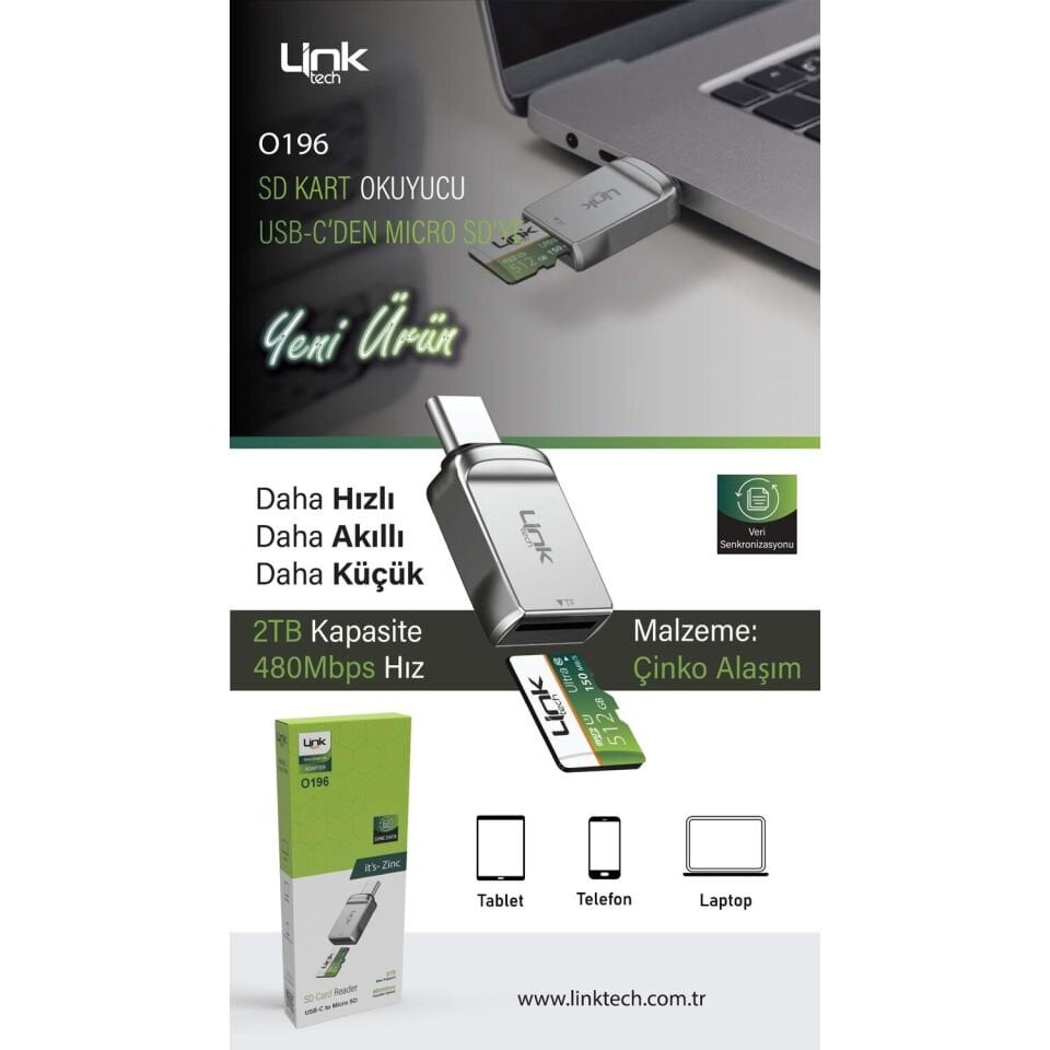 Linktech 3.0 SD Kart Okuyucu