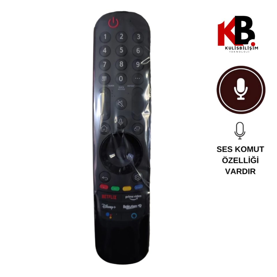 Lg Akıllı Tv Uyumlu Ses Komutlu Kumanda Muadil-9899S